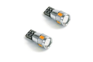 Λαμπες Led T10 Wedge-CANBUS 24V Πορτοκαλι