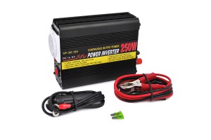 Autoline Inverter Αυτοκινήτου 250W για Μετατροπή 12V DC σε 220V AC