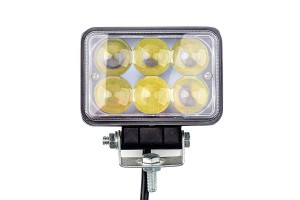 Προβολεας Led ΟΡΘΟΓΩΝΙΟΣ18W 4D 10-30V Λευκο Φως