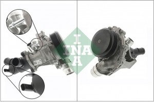 Ina Αντλία νερού, Ψυγείο Κινητήρα - 538 0731 10