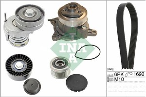 Ina Αντλία Νερού + Σετ Ιμάντων poly-V - 529 0039 30
