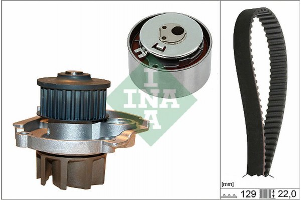 Ina Αντλία Νερού + Σετ Οδοντωτού Ιμάντα - 530 0462 30 Ina Αντλία Νερού + Σετ Οδοντωτού Ιμάντα - 530 0462 30