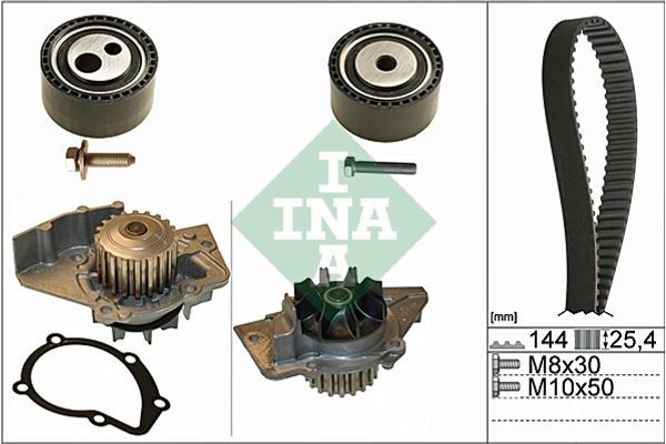 Ina Αντλία Νερού + Σετ Οδοντωτού Ιμάντα - 530 0474 30