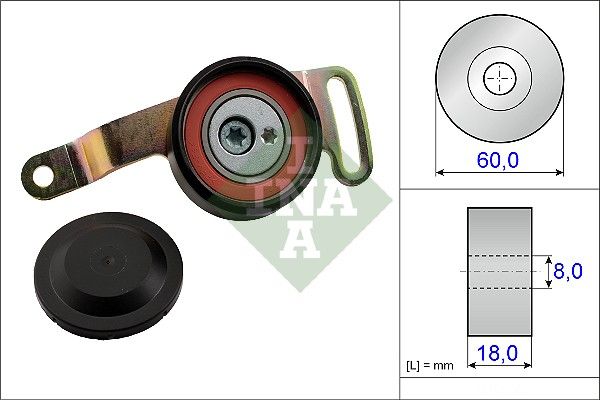 Ina Βραχίονας σύσφιγξης, Ιμάντας poly-V - 533 0078 10