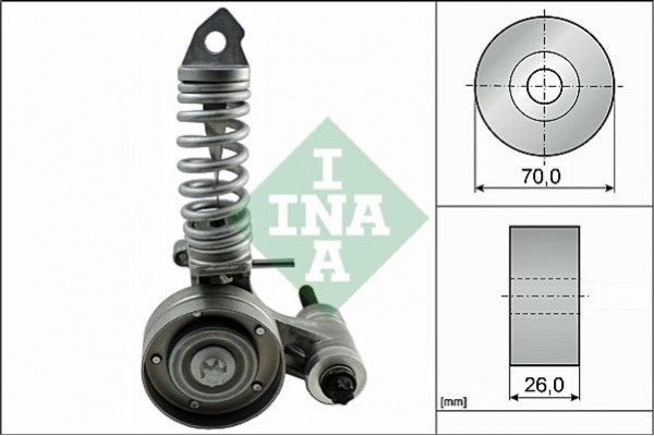 Ina Βραχίονας σύσφιγξης, Ιμάντας poly-V - 533 0085 30