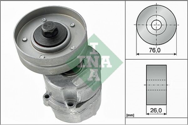 Ina Βραχίονας σύσφιγξης, Ιμάντας poly-V - 534 0135 30