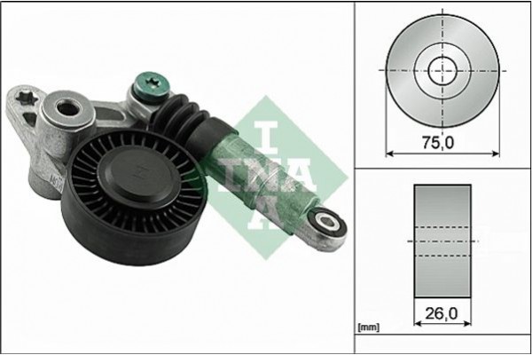 Ina Βραχίονας σύσφιγξης, Ιμάντας poly-V - 534 0356 10