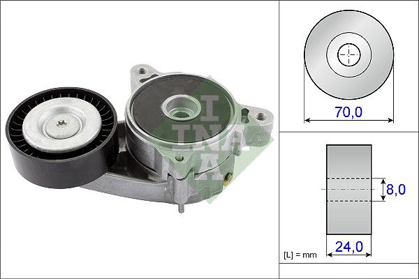 Ina Βραχίονας σύσφιγξης, Ιμάντας poly-V - 534 0361 10