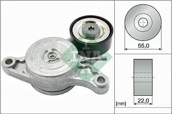 Ina Βραχίονας σύσφιγξης, Ιμάντας poly-V - 534 0420 10