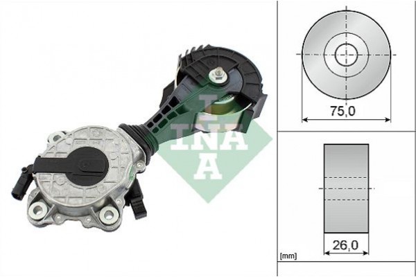 Ina Βραχίονας σύσφιγξης, Ιμάντας poly-V - 534 0425 10