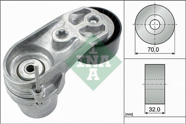 Ina Βραχίονας σύσφιγξης, Ιμάντας poly-V - 534 0433 10