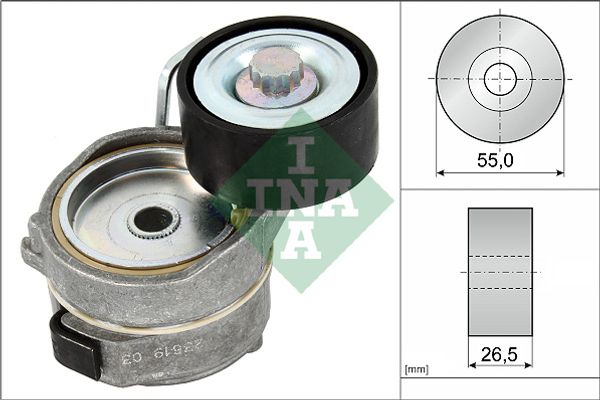 Ina Βραχίονας σύσφιγξης, Ιμάντας poly-V - 534 0653 10