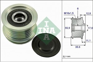 Ina Ελεύθερη Περιστροφή Γεννήτριας - 535 0041 10