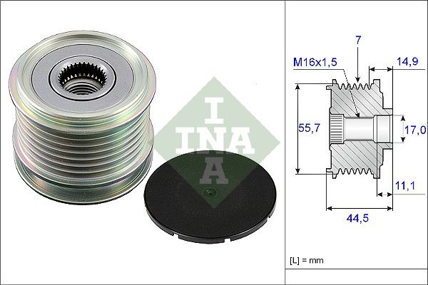 Ina Ελεύθερη Περιστροφή Γεννήτριας - 535 0042 10