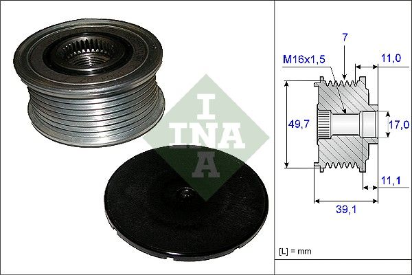 Ina Ελεύθερη Περιστροφή Γεννήτριας - 535 0084 10