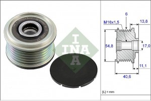 Ina Ελεύθερη Περιστροφή Γεννήτριας - 535 0102 10