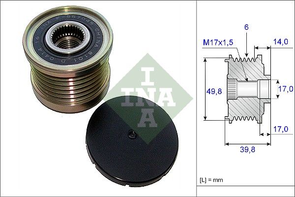 Ina Ελεύθερη Περιστροφή Γεννήτριας - 535 0146 10