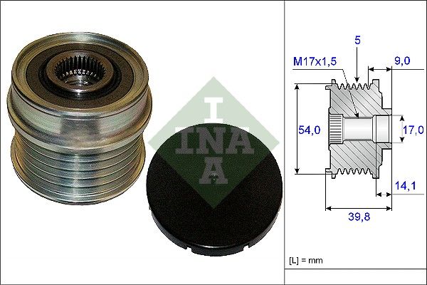 Ina Ελεύθερη Περιστροφή Γεννήτριας - 535 0171 10