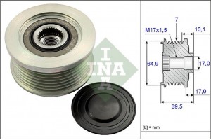 Ina Ελεύθερη Περιστροφή Γεννήτριας - 535 0177 10