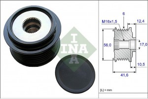 Ina Ελεύθερη Περιστροφή Γεννήτριας - 535 0210 10
