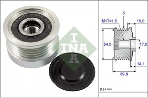 Ina Ελεύθερη Περιστροφή Γεννήτριας - 535 0221 10