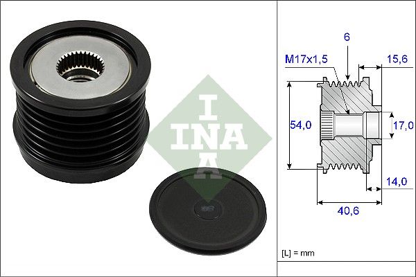 Ina Ελεύθερη Περιστροφή Γεννήτριας - 535 0230 10