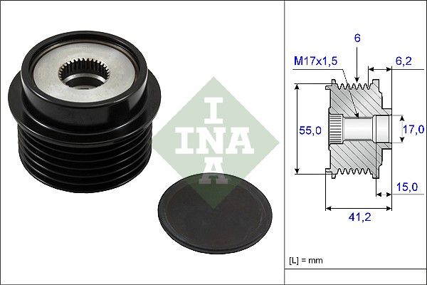 Ina Ελεύθερη Περιστροφή Γεννήτριας - 535 0231 10