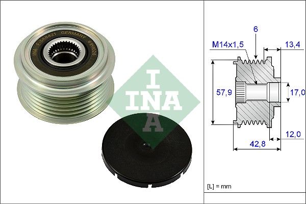 Ina Ελεύθερη Περιστροφή Γεννήτριας - 535 0240 10