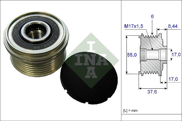 Ina Ελεύθερη Περιστροφή Γεννήτριας - 535 0246 10