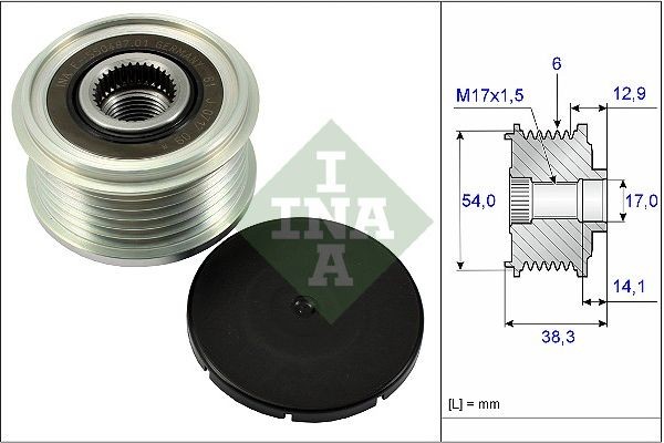 Ina Ελεύθερη Περιστροφή Γεννήτριας - 535 0264 10