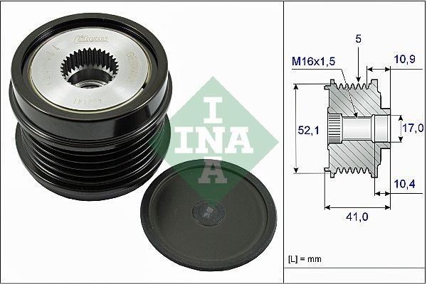 Ina Ελεύθερη Περιστροφή Γεννήτριας - 535 0272 10