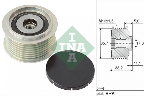 Ina Ελεύθερη Περιστροφή Γεννήτριας - 535 0274 10