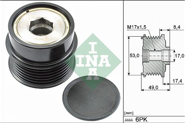 Ina Ελεύθερη Περιστροφή Γεννήτριας - 535 0281 10