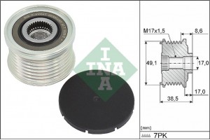 Ina Ελεύθερη Περιστροφή Γεννήτριας - 535 0344 10