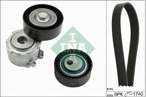 Ina Σετ Ιμάντων poly-V - 529 0017 10