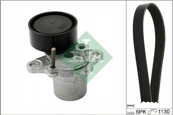 Ina Σετ Ιμάντων poly-V - 529 0086 10