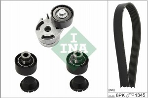 Ina Σετ Ιμάντων poly-V - 529 0186 10