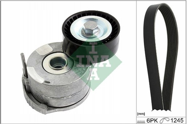 Ina Σετ Ιμάντων poly-V - 529 0222 10