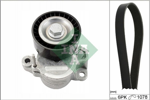 Ina Σετ Ιμάντων poly-V - 529 0235 10