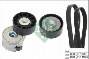 Ina Σετ Ιμάντων poly-V - 529 0386 10