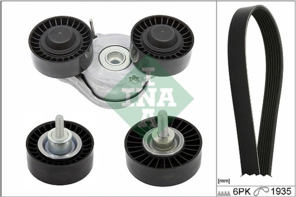 Ina Σετ Ιμάντων poly-V - 529 0426 10