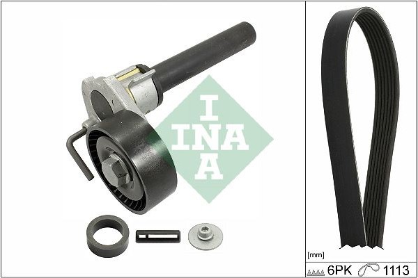 Ina Σετ Ιμάντων poly-V - 529 0514 10