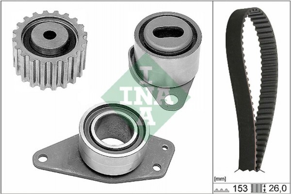 Ina Σετ Οδοντωτού Ιμάντα - 530 0038 10