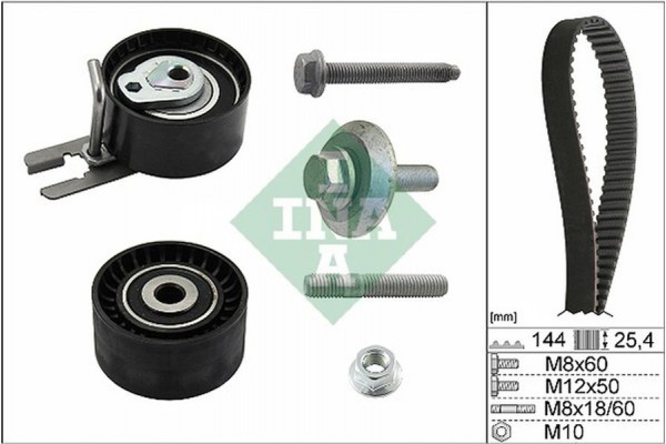 Ina Σετ Οδοντωτού Ιμάντα - 530 0239 10