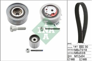 Ina Σετ Οδοντωτού Ιμάντα - 530 0463 10