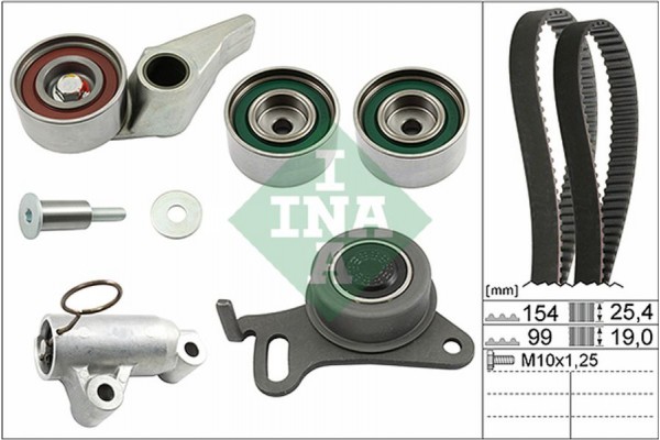 Ina Σετ Οδοντωτού Ιμάντα - 530 0594 10