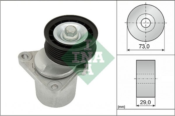 Ina Τεντωτήρας ιμάντα, Ιμάντας poly-V - 534 0128 20 Ina Τεντωτήρας ιμάντα, Ιμάντας poly-V - 534 0128 20