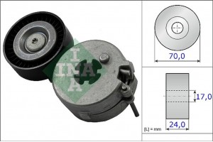 Ina Τεντωτήρας ιμάντα, Ιμάντας poly-V - 534 0333 10