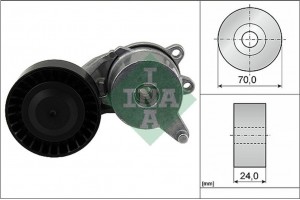 Ina Τεντωτήρας ιμάντα, Ιμάντας poly-V - 534 0553 10