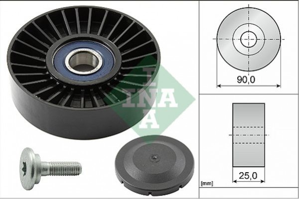 Ina Τροχαλία παρέκκλισης, Ιμάντας poly-V - 532 0138 10